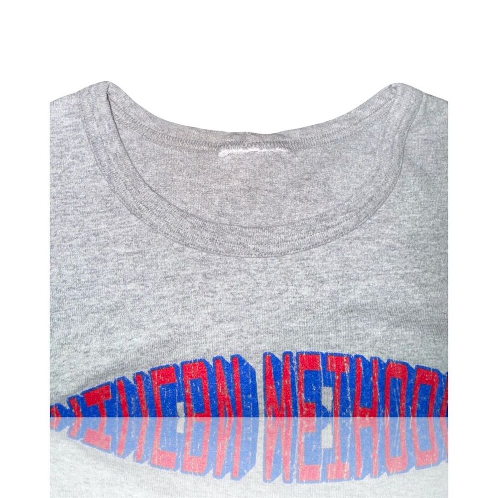 Southern Methodist University Vintage Men's Gray Champions Sweatshirt Tee - Picture 2 of 7